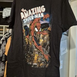 Marvel Black Amazing Spider-Man Tee